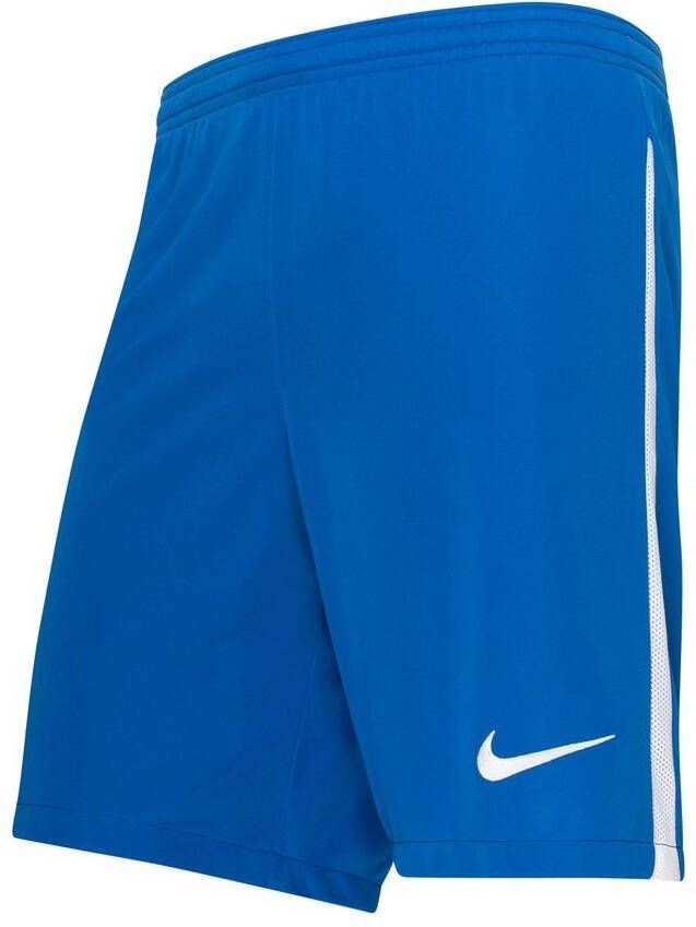 Nike Shorts Dri FIT League III Blauw/Wit Kinderen