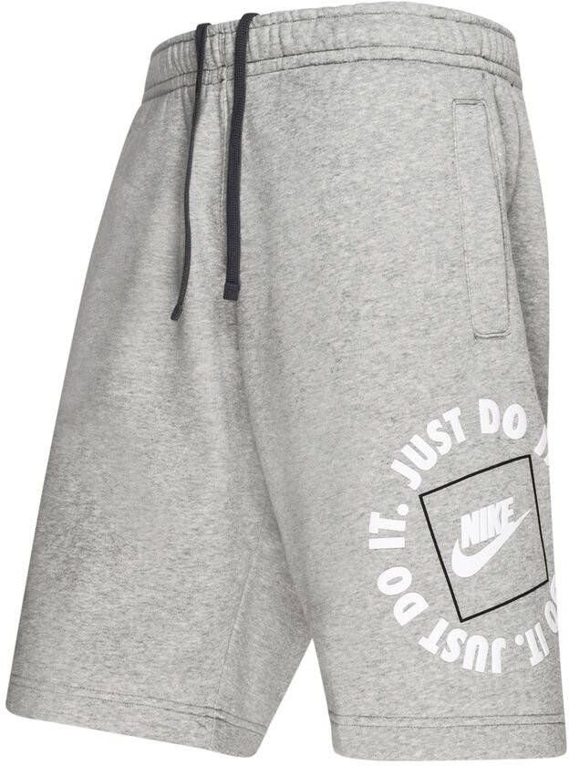 Nike Shorts NSW Fleece JDI Grijs/Wit