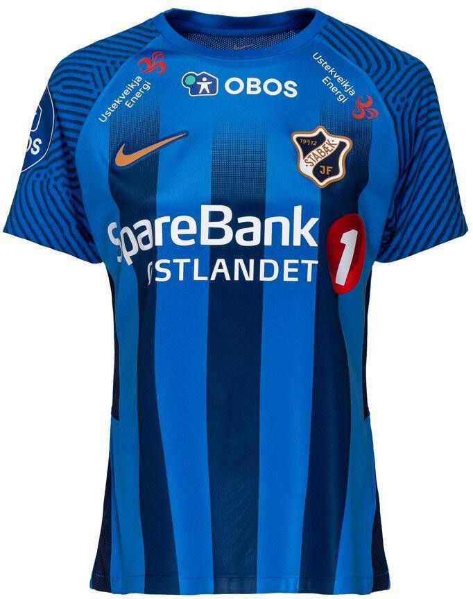 Nike Voetbalshirt DF Strike II Blauw/Navy/Wit Vrouw