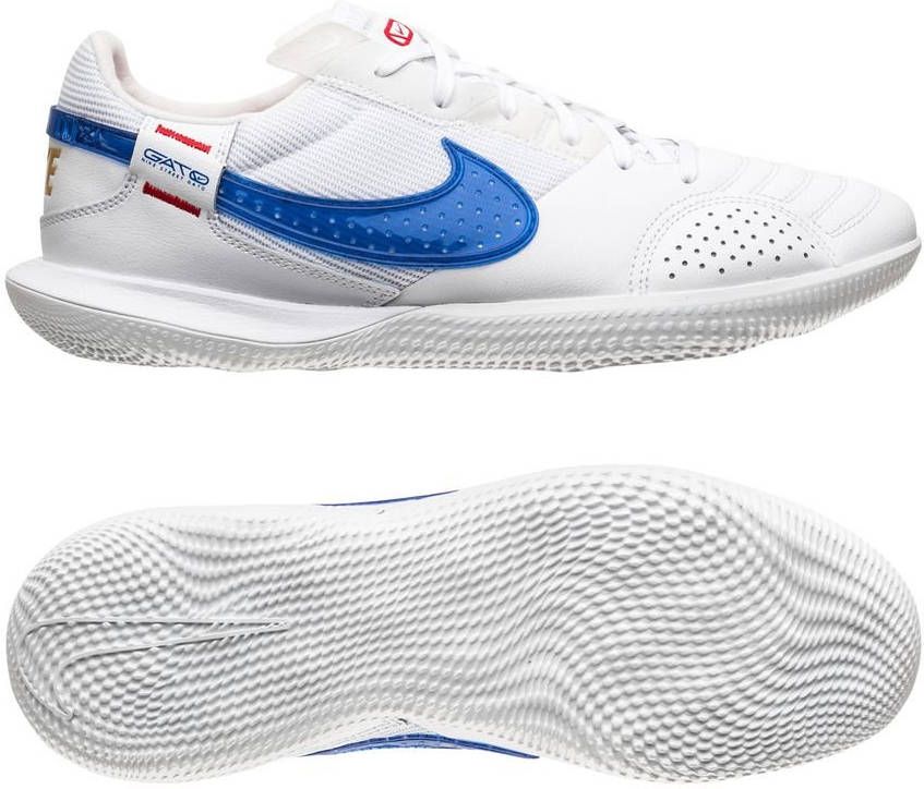 Nike Streetgato IC Federations Wit/Blauw/Rood