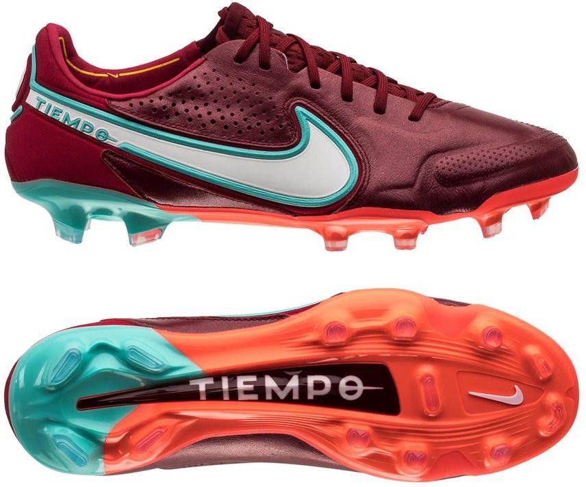 Nike Tiempo Legend 9 Elite FG Blueprint Bordeaux/Wit/Roze