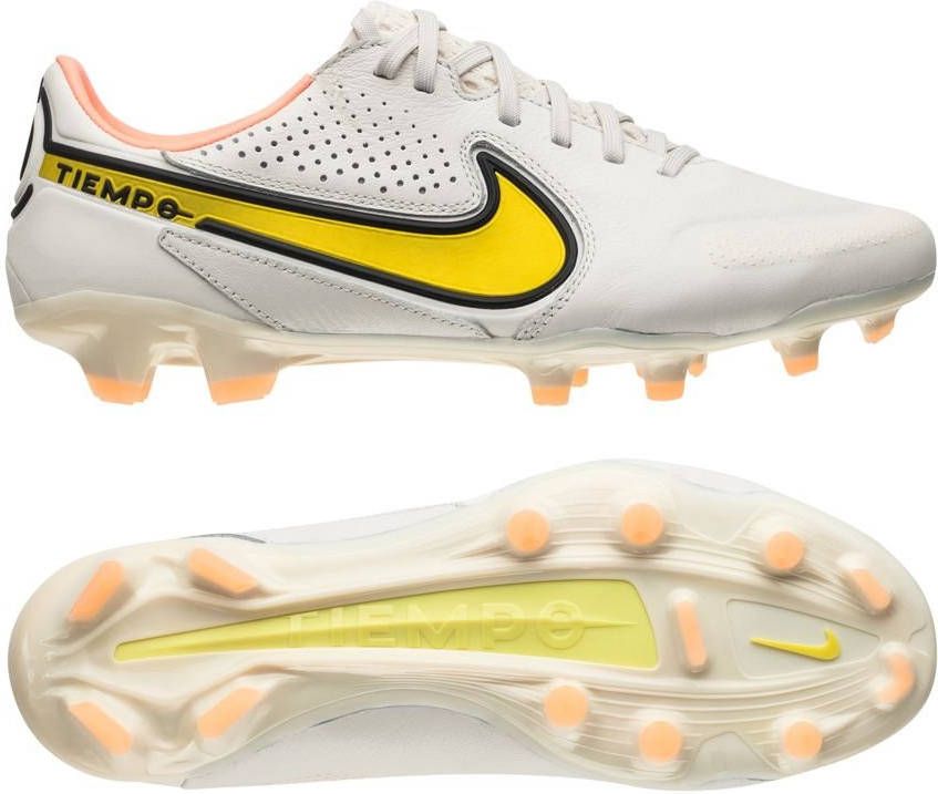 Nike Tiempo Legend 9 Pro FG Voetbalschoen(stevige ondergrond) Grijs