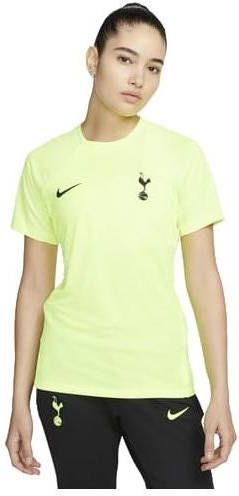 Nike Tottenham Hotspur voetbaltop met Dri FIT en korte mouwen voor dames Geel