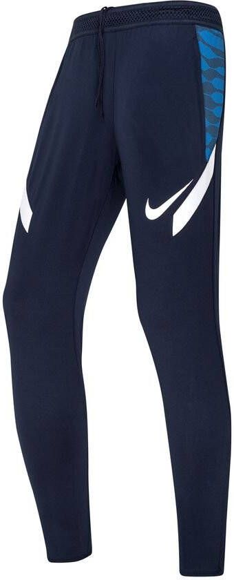 Nike Trainingsbroek Dri FIT Strike 21 Navy/Blauw/Wit