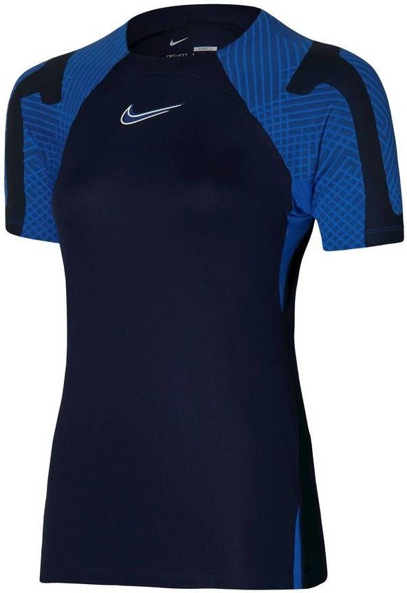 Nike Trainingsshirt Dri FIT Strike Navy/Blauw/Wit Vrouw