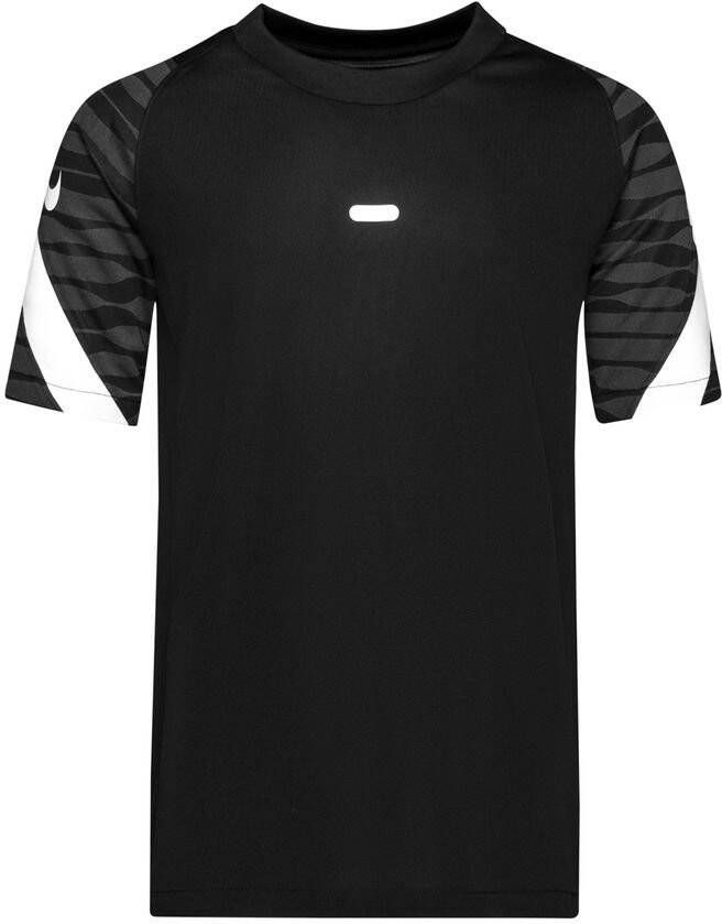 Nike Kids Nike Dri FIT Strike Voetbaltop met korte mouwen voor kids Zwart