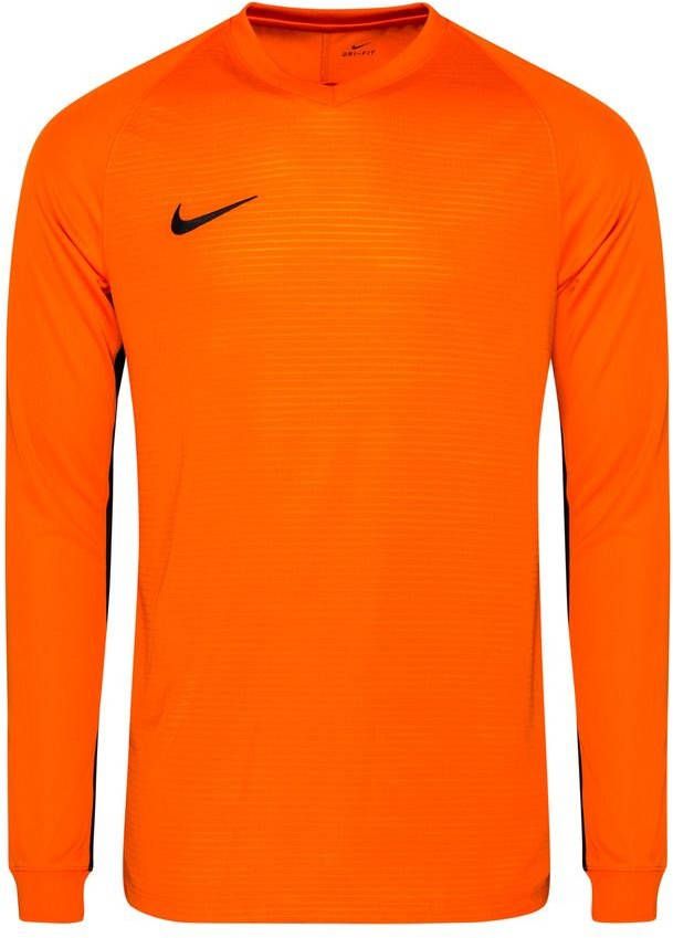 Nike Voetbalshirt Tiempo Premier Dry Oranje/Zwart