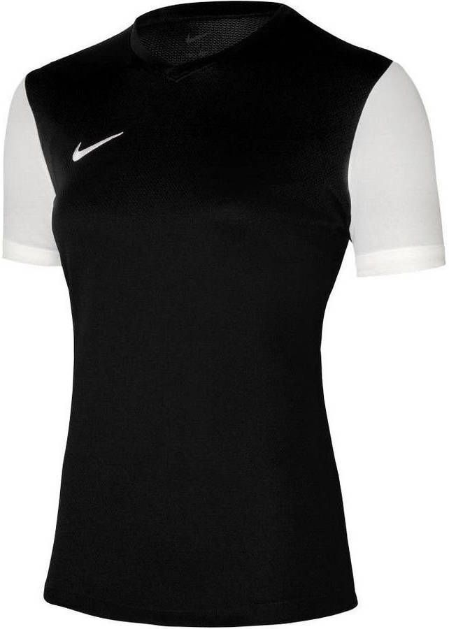 Nike Voetbalshirt Tiempo Premier II Zwart/Wit Vrouw