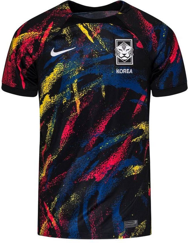 Nike Korea 2022/23 Stadium Uit Dri FIT voetbalshirt voor heren Zwart