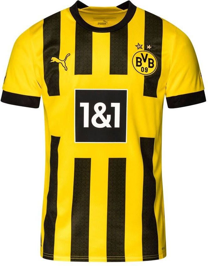 Puma borussia dortmund thuisshirt 22/23 geel/zwart heren