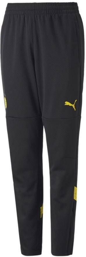 PUMA Borussia Dortmund Trainingsbroek 2022 2023 Kids Zwart Geel
