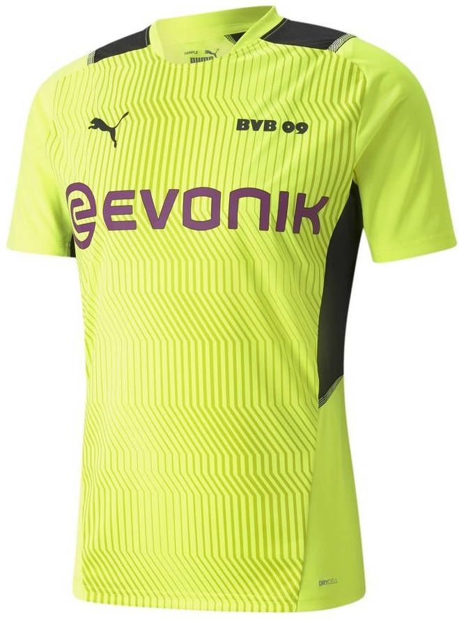 PUMA Borussia Dortmund Trainingsshirt 2021 2022 Geel Zwart