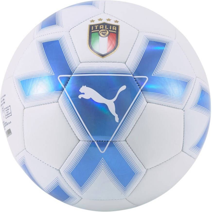 PUMA FIGC CAGE ball White Ignite Blue