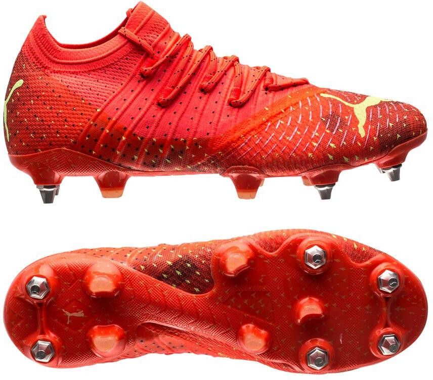 PUMA Future 1.4 IJzeren Nop Voetbalschoenen(SG)Oranje Groen