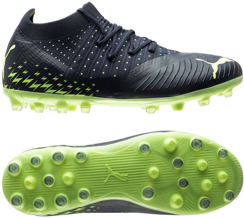 PUMA Future 3.4 MG Fastest Blauw/Fizzy Light/Pistachio Kinderen