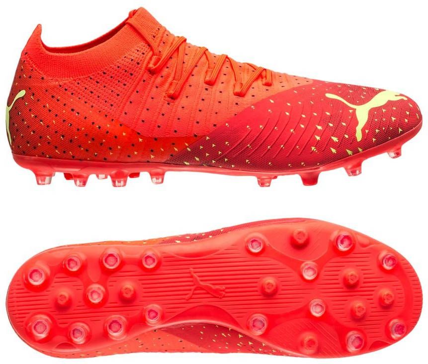 PUMA Future 3.4 MG Fearless Rood/Groen/Zwart/Rood