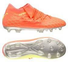 PUMA Future 5.3 Netfit FG/AG Rise Oranje/Geel Kinderen