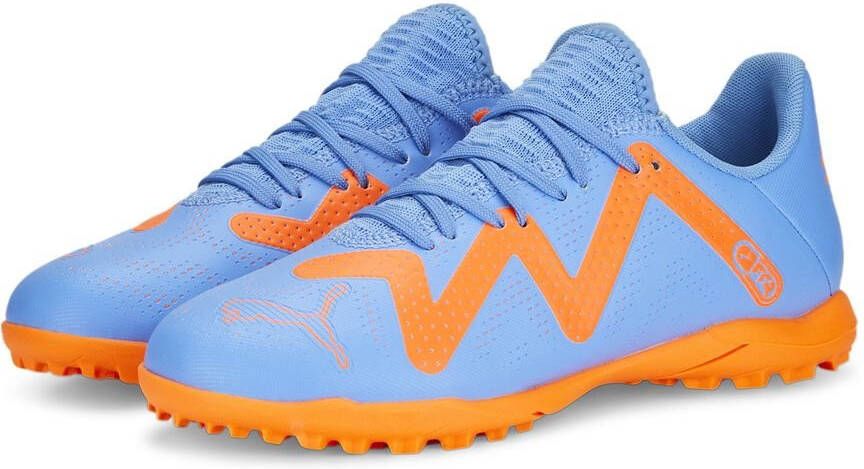 PUMA Future Play TT Supercharge Blauw/Wit/Oranje Kinderen
