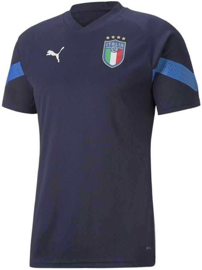 PUMA Italie Trainingsshirt 2022 2024 Donkerblauw Blauw