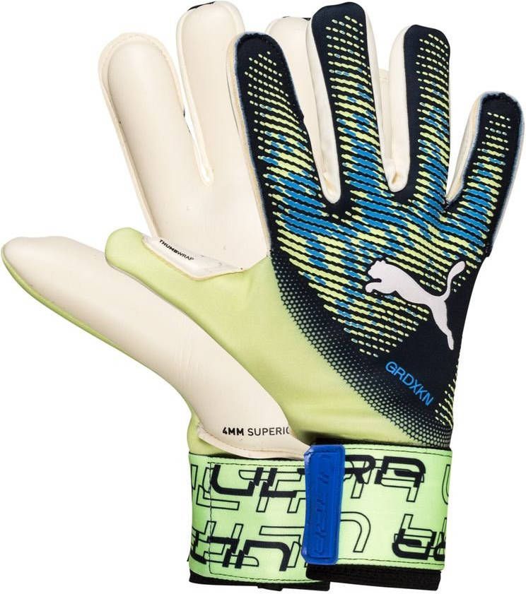PUMA Keepershandschoenen Ultra Grip 1 Hybrid Groen/Blauw