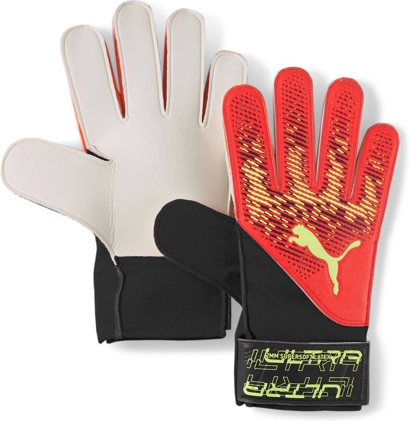 PUMA Keepershandschoenen Ultra Grip 4 RC Fearless Rood/Groen