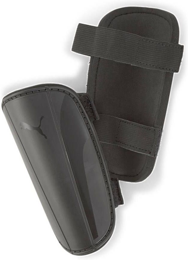 PUMA King Strap Scheenbeschermers Zwart Wit