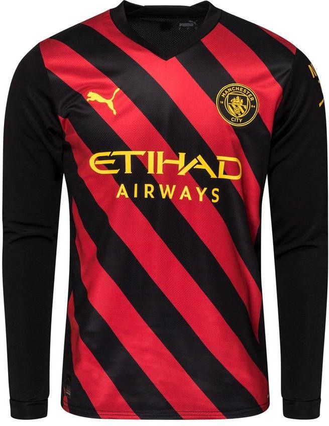 Puma Manchester City FC 2022/23 Long Sleeve Away Shirt Heren