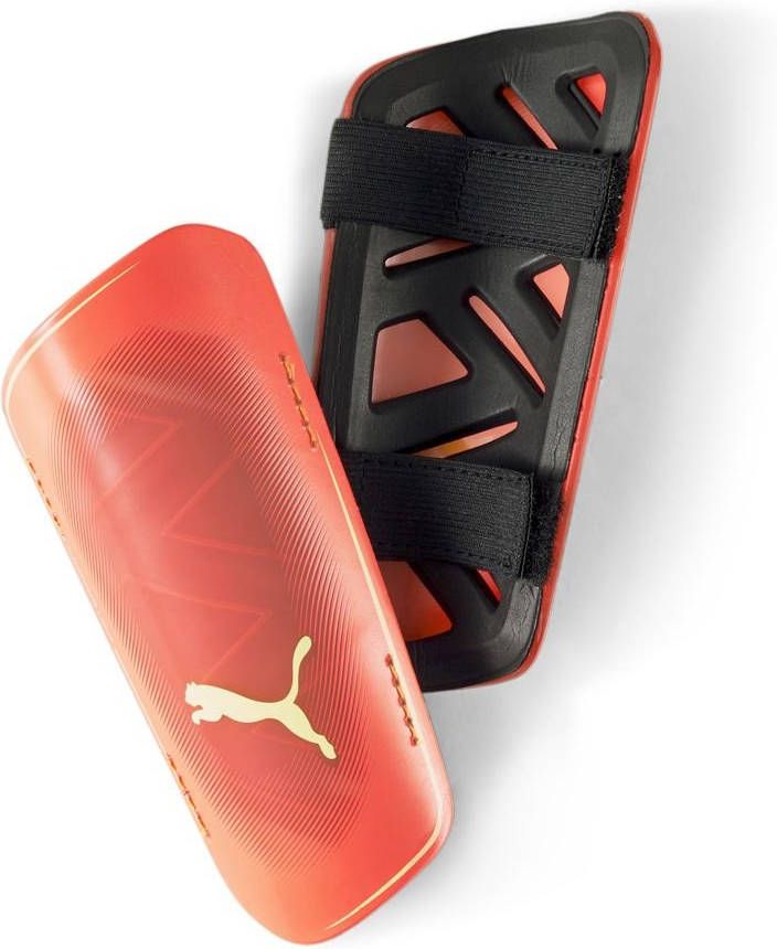 PUMA Scheenbeschermers Ultralight Strap Fearless Rood/Groen