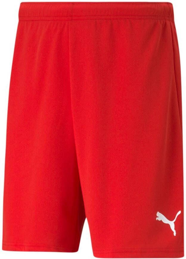 PUMA teamRISE Voetbalbroekje Rood Wit