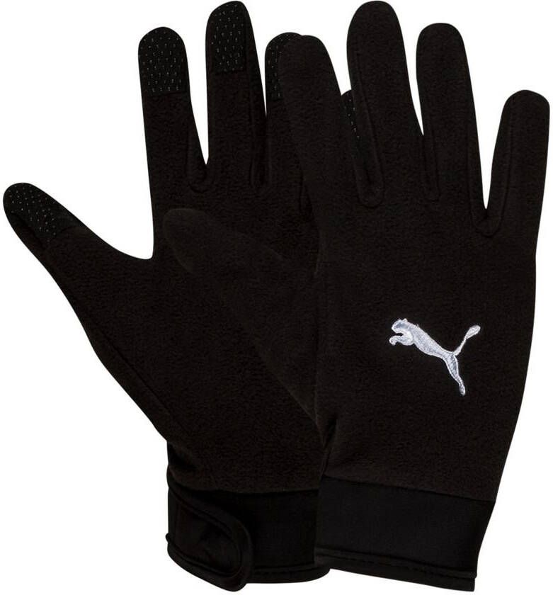 Puma teamliga 21 winter voetbalhandschoenen zwart heren