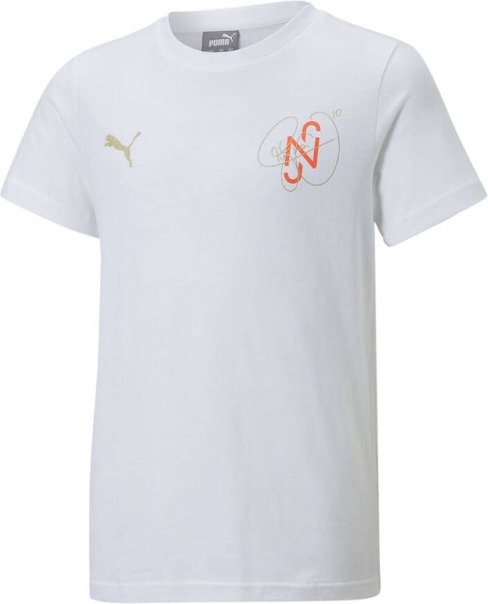 PUMA T shirt Graphic Neymar Jr. Dream Chaser Wit Kinderen LIMITED EDITION