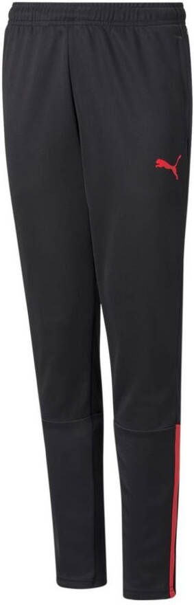 Puma liga trainingsbroek zwart/rood kinderen