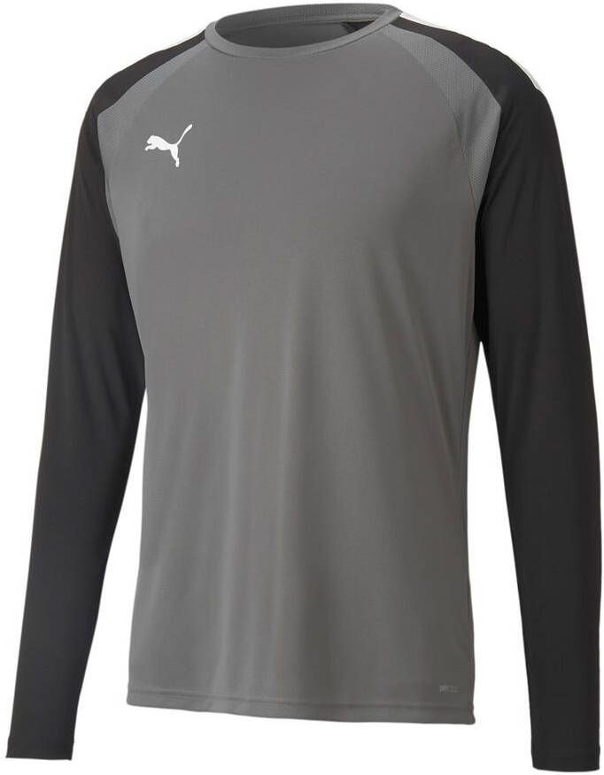 PUMA teamPACER Keepersshirt Lange Mouwen Grijs Zwart Wit