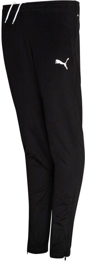 PUMA Trainingsbroek teamRISE Poly Zwart/Wit Kinderen