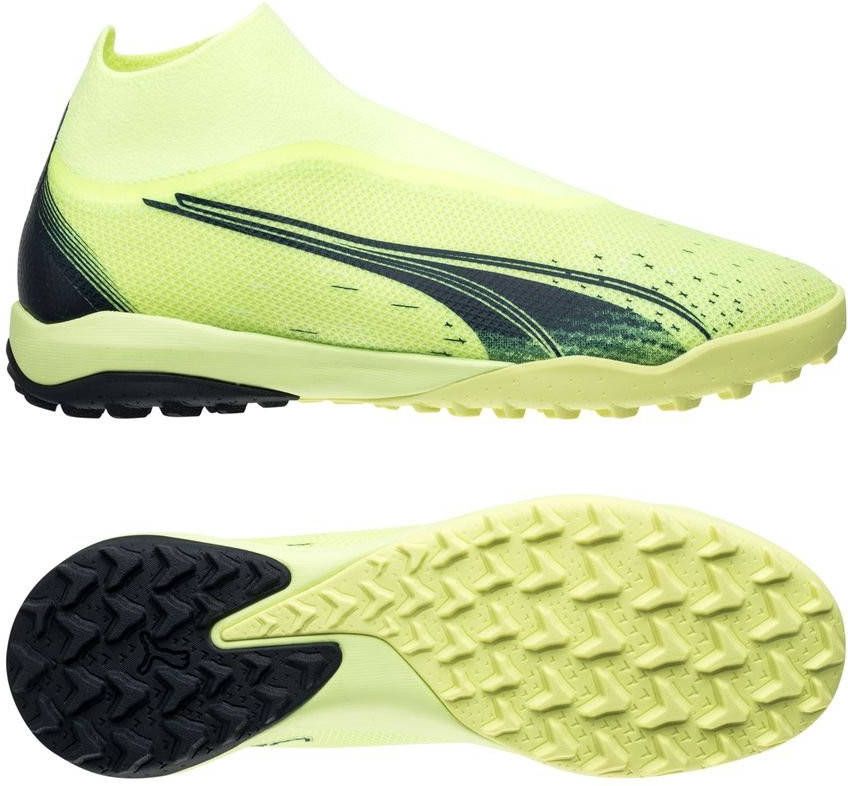 PUMA Ultra Match + Laceless TT Fastest Groen/Blauw/Blauw