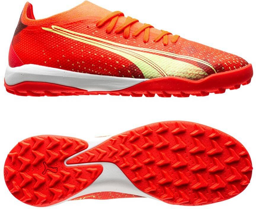 PUMA Ultra Match TT Fearless Rood/Groen/Zwart