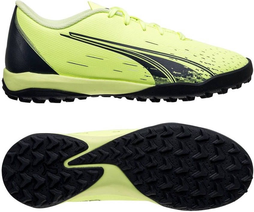 PUMA Ultra Play + Mid TT Fastest Groen/Blauw/Blauw Kinderen