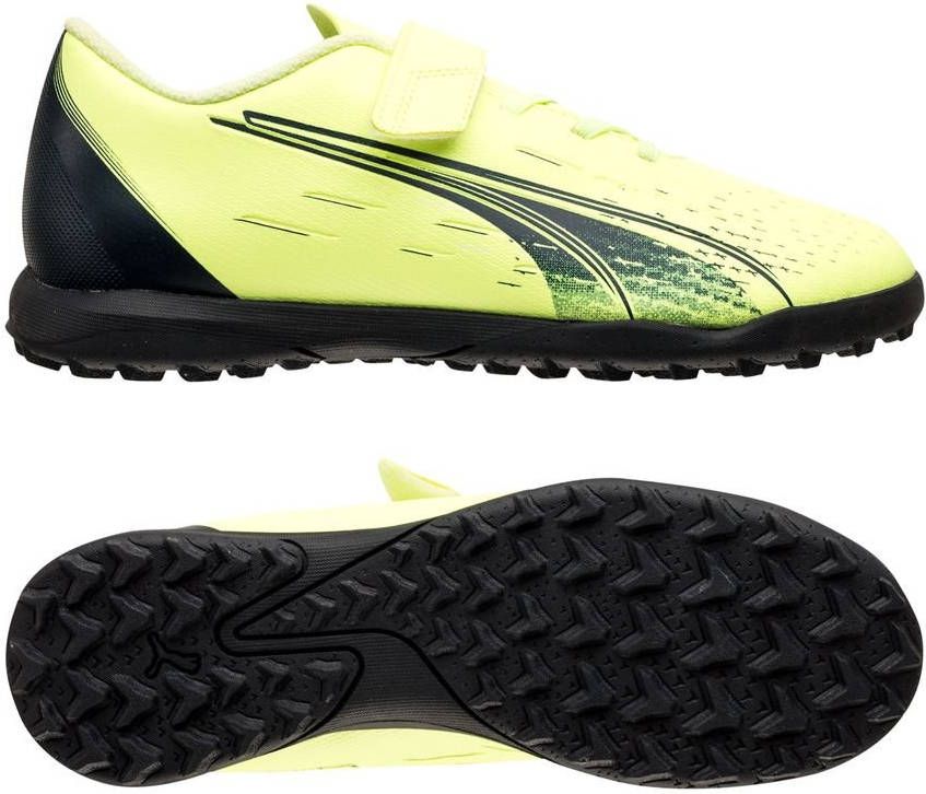 PUMA Ultra Play TT V Fastest/Groen/Blauw/Blauw Kinderen