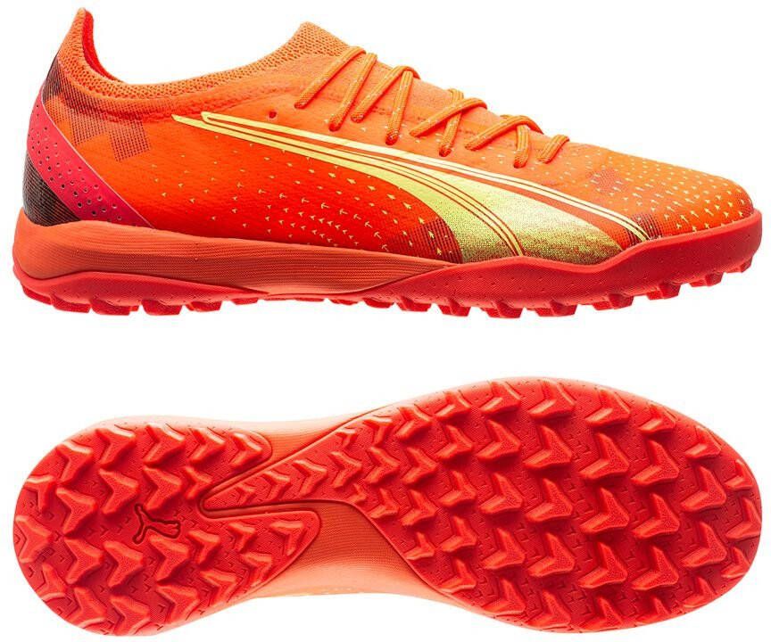 PUMA Ultra Ultimate Cage TT Fearless Rood/Groen/Zwart