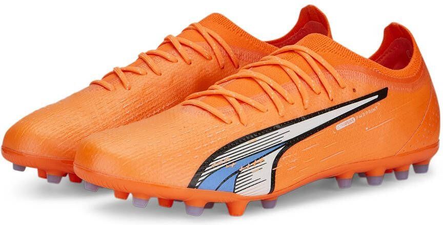 PUMA Ultra Ultimate MG Supercharge Oranje/Wit/Blauw