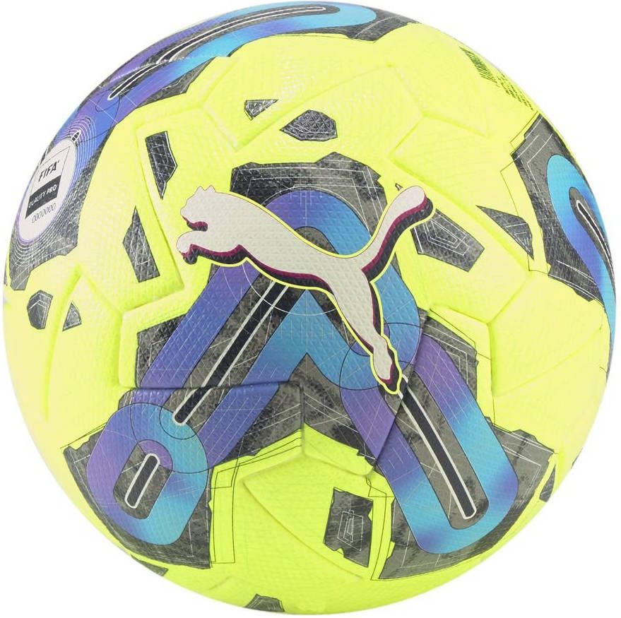 PUMA Voetbal Orbita 1 TB FIFA Quality Pro Geel/Blauw