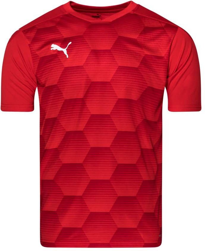PUMA Voetbalshirt teamFINAL 21 Graphic Rood/Rood