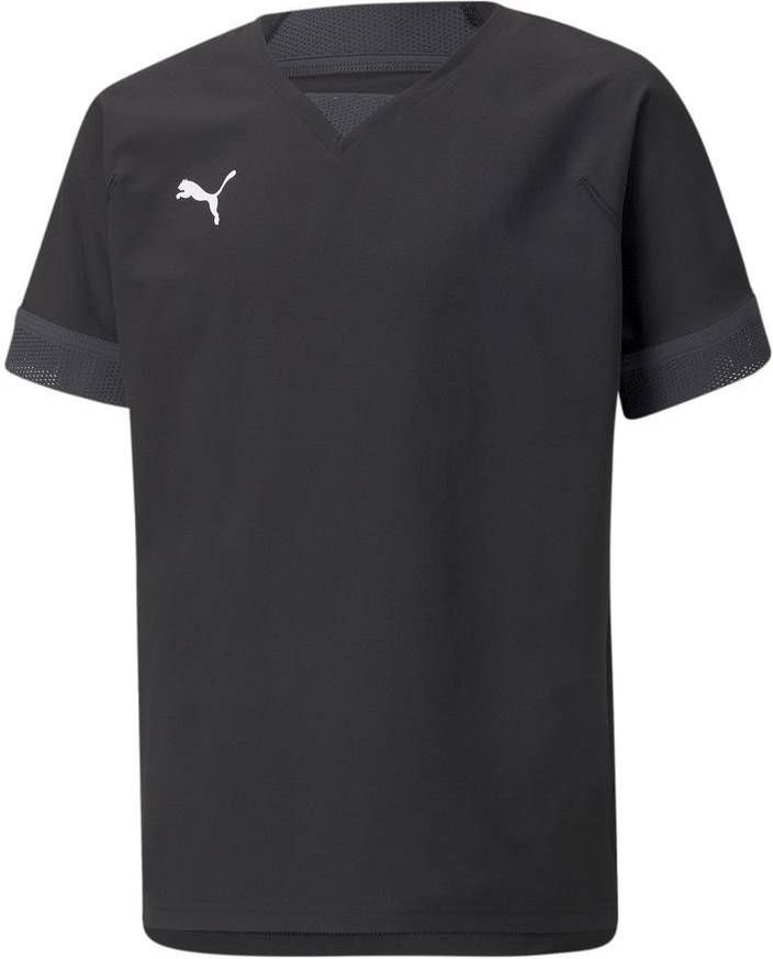 PUMA Voetbalshirt teamFINAL Zwart/Wit Kinderen