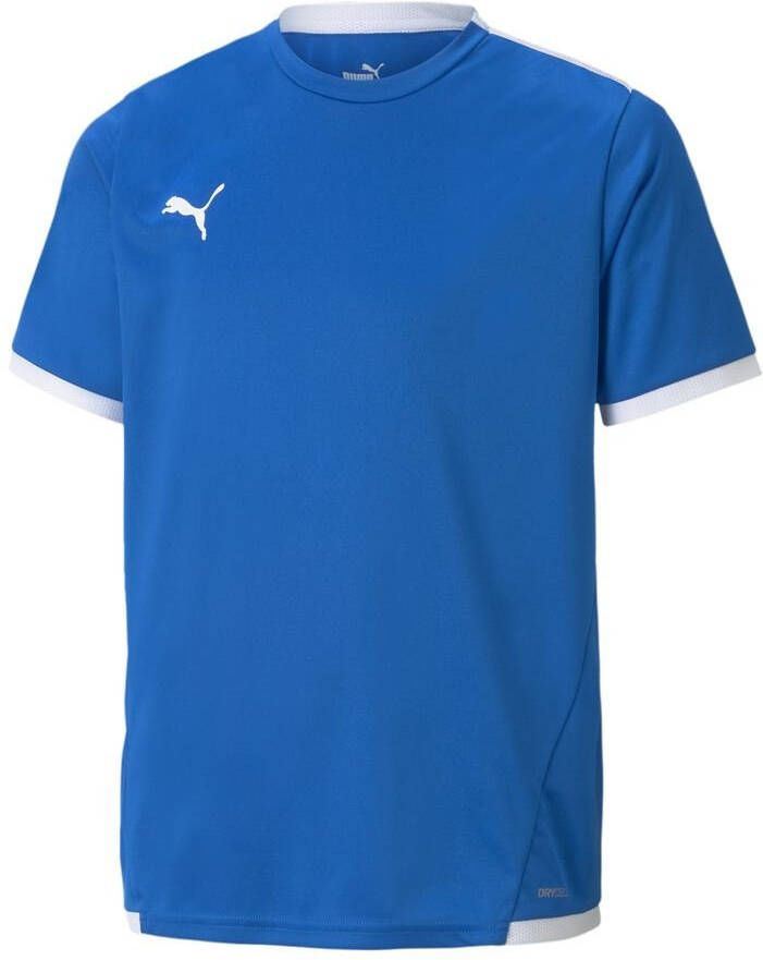 PUMA Voetbalshirt teamLIGA Blauw/Wit Kinderen