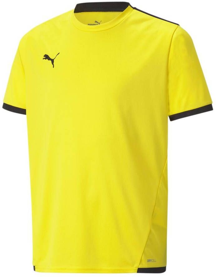 PUMA Voetbalshirt teamLIGA Geel/Zwart Kinderen