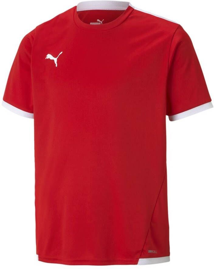 PUMA Voetbalshirt teamLIGA Rood/Wit Kinderen