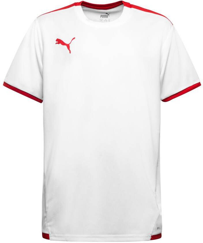 PUMA Voetbalshirt teamLIGA Wit/Rood Kinderen