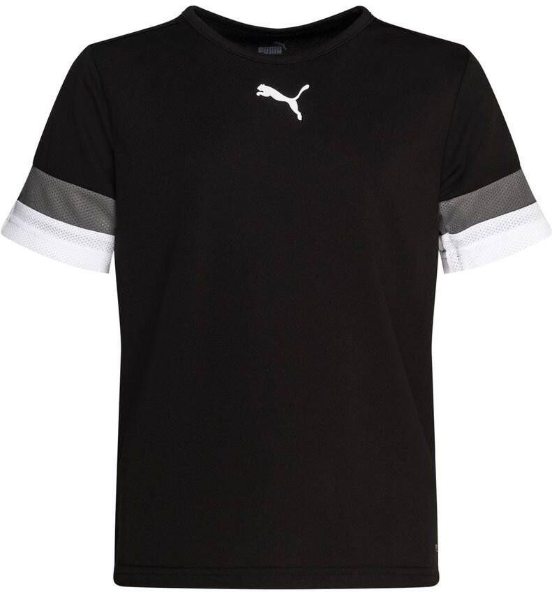 PUMA Voetbalshirt teamRISE Zwart/Grijs/Wit Kinderen