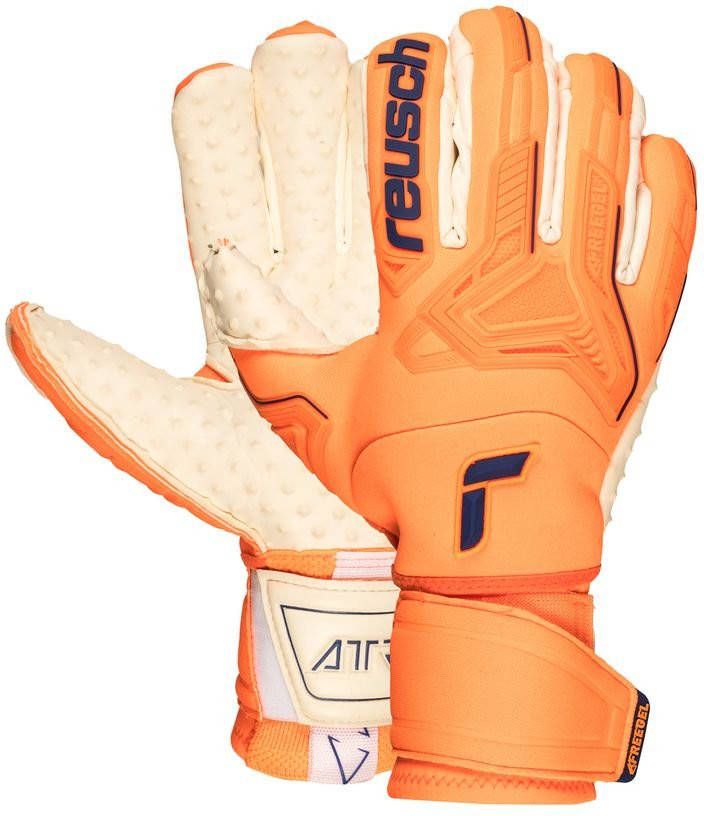 Reusch Keepershandschoenen Attrakt Free Ortho Tec SpeedBump Oranje/Wit
