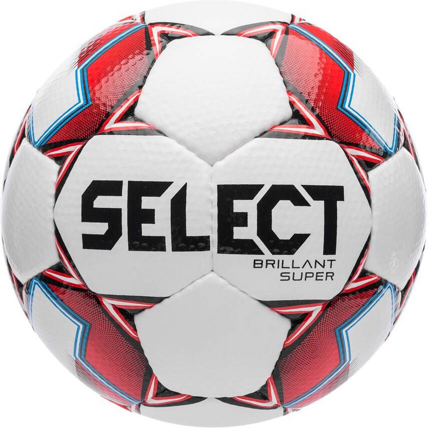 Select Voetbal Brillant Super Wit/Rood